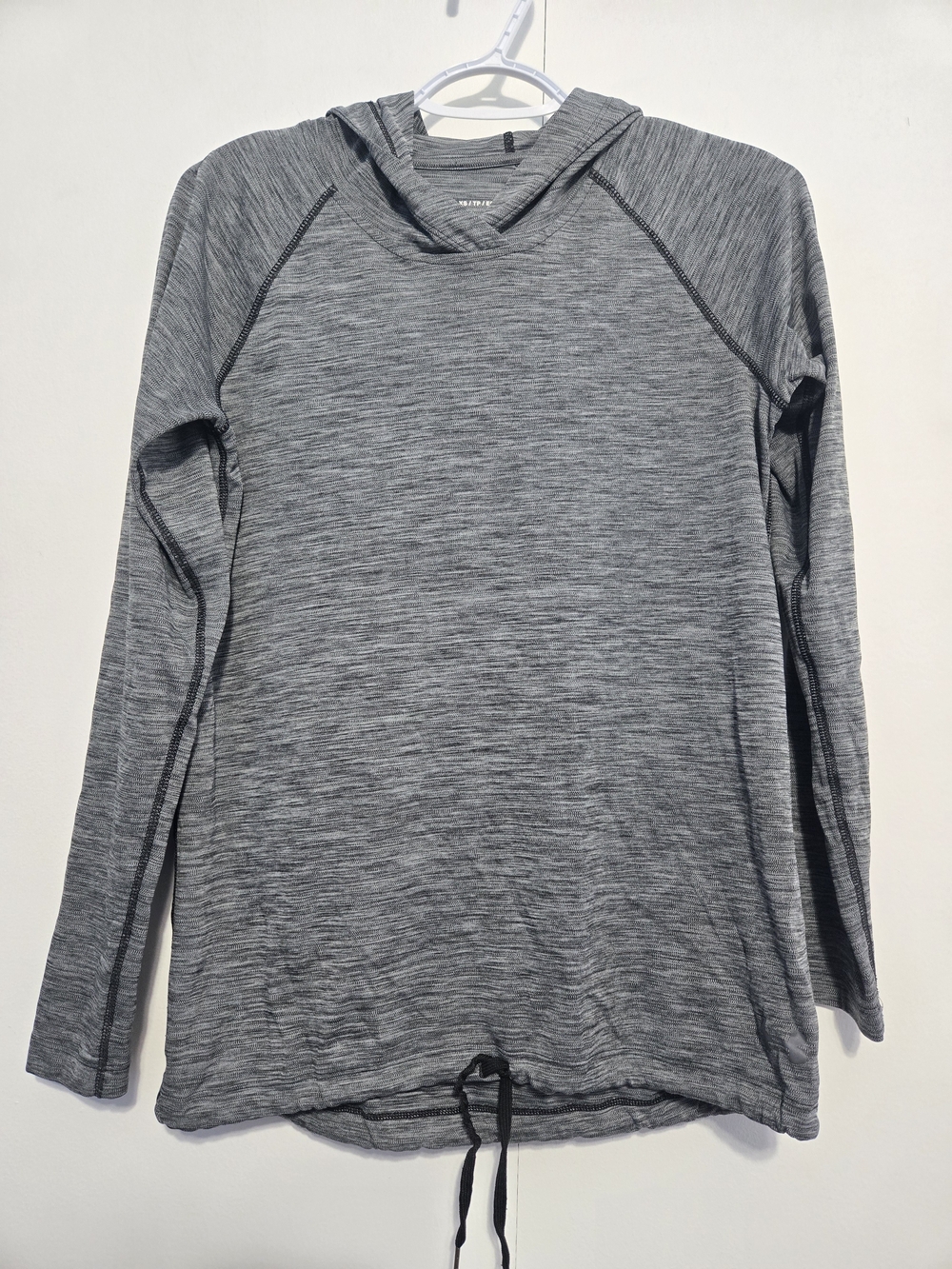 Under Armour HeatGear‎ Gray Hooded Pullover Top Women's XS Lightweight
